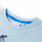 Kindershirt 104 lichtblauw