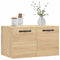 Wandkast 60x36,5x35 cm bewerkt hout sonoma eikenkleurig