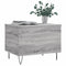 Salontafel 60x44,5x45 cm bewerkt hout grijs sonoma eikenkleurig