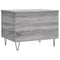 Salontafel 60x44,5x45 cm bewerkt hout grijs sonoma eikenkleurig