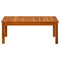 Tuintafel 90x50x36 cm massief acaciahout