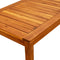Tuintafel 90x50x36 cm massief acaciahout