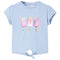 Kindershirt 104 blauw