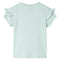 Kindershirt 128 mintkleurig