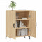 Dressoir 69,5x34x90 cm bewerkt hout sonoma eikenkleurig