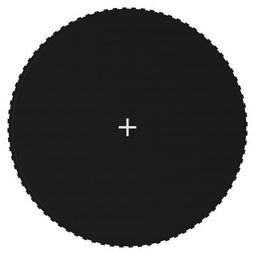 Springmat voor 14 feet/4,27 m ronde trampoline stof zwart