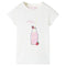 Kindershirt 128 ecru