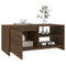 Salontafel 102x50x45 cm bewerkt hout bruineikenkleurig