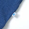 Kindershirt 128 gemleerd donkerblauw