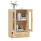 Hoge kast 69,5x31x115 cm bewerkt hout sonoma eikenkleurig