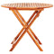 Tuintafel inklapbaar 90x75 cm massief eucalyptushout