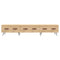 Tv-meubel 150x36x30 cm bewerkt hout sonoma eikenkleurig