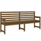 Tuinbank 203,5x48x91,5 cm massief grenenhout honingbruin