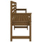 Tuinbank 203,5x48x91,5 cm massief grenenhout honingbruin