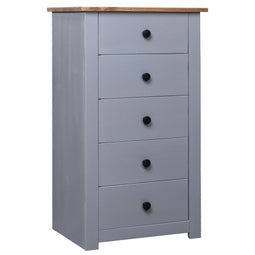 Dressoir Panama Range 46x40x89 cm grenenhout grijs