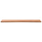Bureaublad 110x(55-60)x2,5 cm massief beukenhout