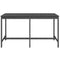 Tuintafel 203,5x90x110 cm massief grenenhout grijs