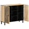 Bijzetkast 90x33x75 cm massief mangohout