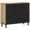 Bijzetkast 90x33x75 cm massief mangohout