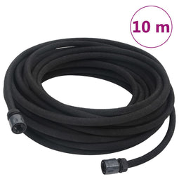 Tuinslang voor druppelirrigatie 10 m rubber zwart
