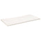 Bureaublad 100x50x2,5 cm massief grenenhout wit