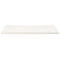 Bureaublad 100x50x2,5 cm massief grenenhout wit