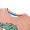 Kindershirt 116 lichtoranje