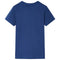 Kindershirt 104 donkerblauw