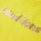 Kindershirt met kapmouwen 128 felgeel
