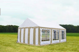 Classic Plus Feesttent PVC 3x6x2 mtr in Wit-Beige