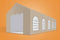Premium Partytent PVC 6x10x2 mtr in Beige