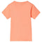 Kindershirt 116 neonoranje
