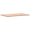 Bureaublad 100x(55-60)x2,5 cm massief beukenhout