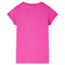 Kindershirt 128 donkerroze