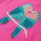 Kindershirt 128 donkerroze