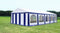 Premium Partytent PVC 5x10x2 mtr in Wit-Blauw