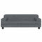Kinderbank 90x53x30 cm fluweel donkergrijs