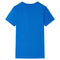 Kindershirt 116 blauw
