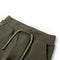 Kindershorts met trekkoord 116 donkerkaki