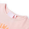 Kindershirt 104 lichtroze
