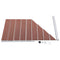 Schuttingpaneel 95x(105-180) cm HKC bruin