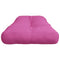 Palletkussen 120x40x12 cm stof roze