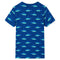 Kindershirt 116 donkerblauw