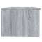 Salontafel 102x50x36 cm bewerkt hout grijs sonoma eikenkleurig