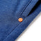 Kindershorts met trekkoord 128 gemleerd donkerblauw