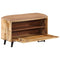 Schoenenbank 80x30x45 cm massief mangohout