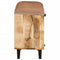 Schoenenbank 80x30x45 cm massief mangohout
