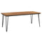 Tuintafel met haarspeldpoten 200x90x75 cm massief acaciahout
