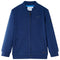 Kindervest met rits 116 marineblauw