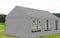 Premium Partytent PVC 4x6x2 mtr in Grijs